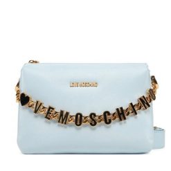 Torebka LOVE MOSCHINO. Niebieskie torebki klasyczne Love Moschino, bez wzorów, bez dodatków. Za 659.99 zł.