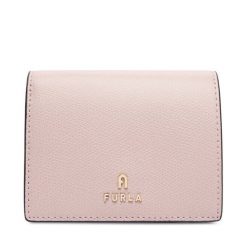 Mały Portfel Damski Furla. Czerwone portfele Furla, bez wzorów. Za 609.99 zł.