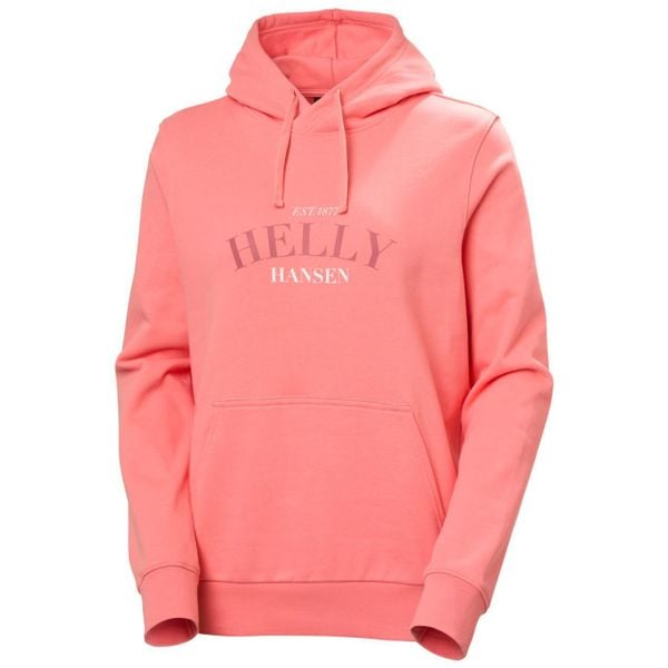 Bluza damska z kapturem Helly Hansen Cora Graphic. Czerwone bluzy Helly Hansen, na lato, l, bez wzorów, z bawełny, z kapturem. Za 399.00 zł.