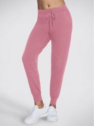 Skechers Spodnie dresowe Skechluxe Restful Jogger W03PT49 Fioletowy Regular Fit. Fioletowe spodnie dresowe Skechers, s, bez wzorów, z dresówki. Za 199.99 zł.