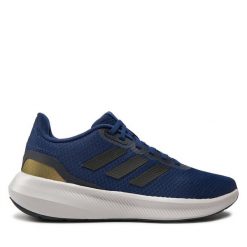 Buty do biegania adidas. Niebieskie obuwie sportowe Adidas, bez zapięcia, do biegania. Za 179.99 zł.