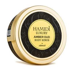 LUXURY AMBER OUD BODY SCRUB 250ML peeling do ciała. Peelingi HAMIDI. Za 21.60 zł.