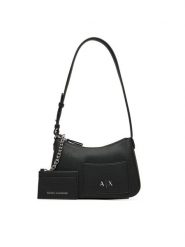Armani Exchange Torebka XW001571 AF15625 UC001 Czarny. Czarne torebki klasyczne Armani Exchange, bez wzorów, ze skóry, bez dodatków. Za 519.99 zł.