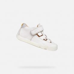 Sandały GEOX B STEPPIEUP BOY Biały. Białe kolczyki Geox. Za 199.99 zł.