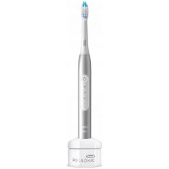 Szczoteczka soniczna Oral-B Pulsonic Slim Luxe 4000 srebrny. Szczoteczki soniczne ORAL-B. Za 249.00 zł.