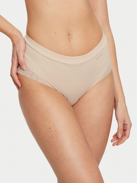 Ysabel Mora Figi klasyczne 19342 Beżowy. Brązowe figi YSABEL MORA, xl, bez wzorów, z materiału. Za 69.99 zł.