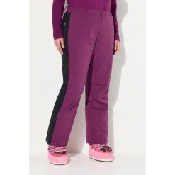 Damskie Funkcyjne spodnie termiczne wodoodporne pochodzące z recyklingu. Czerwone spodnie narciarskie Ulla Popken, plus size, bez wzorów, z elastanu, narciarskie. Za 584.99 zł.