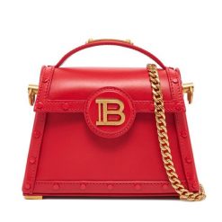 Torebka Balmain. Czerwone torebki klasyczne Balmain, bez wzorów, bez dodatków. Za 7,649.00 zł.