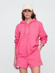GAP Bluza w kolorze różowym rozmiar: S. Różowe bluzy GAP, s, bez wzorów, bez kaptura. Za 114.44 zł.