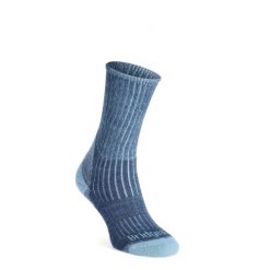 Skarpety trekkingowe Bridgedale Hike Mid Merino C Boot. Niebieskie skarpety Bridgedale, bez wzorów. Za 87.99 zł.
