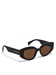 Nine West Okulary przeciwsłoneczne NW 6628S Brązowy. Brązowe okulary przeciwsłoneczne Nine West, bez wzorów, z tworzywa sztucznego. Za 129.99 zł.