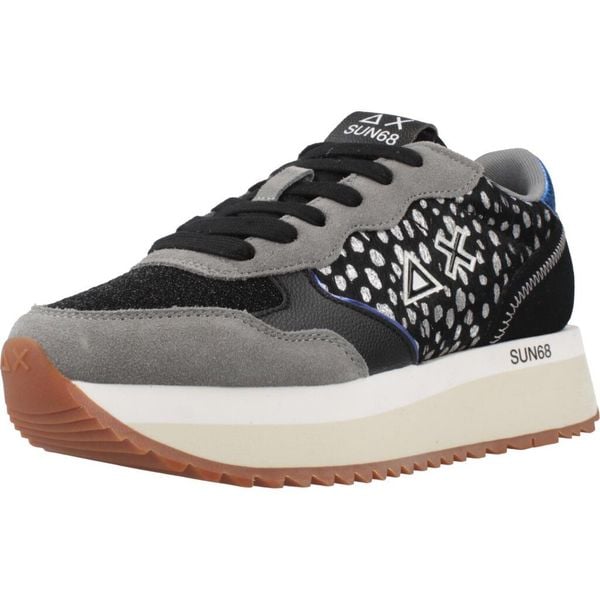Buty SUN68 BIG ALLY ANIMALIER Czarny. Czarne trekkingi SUN68, ze skóry, trekkingowe. Za 379.99 zł.