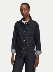 Tommy Hilfiger Kurtka jeansowa Lady WW0WW50002 Granatowy Regular Fit. Niebieskie kurtki TOMMY HILFIGER, l, bez wzorów, z jeansu, bez kaptura. Za 649.99 zł.