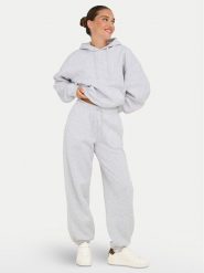 ONLY Spodnie dresowe Best 15357504 Szary Wide Leg. Szare spodnie dresowe Only, s, bez wzorów, z dresówki. Za 109.99 zł.