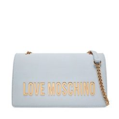 Torebka LOVE MOSCHINO. Niebieskie torebki klasyczne Love Moschino, bez wzorów, bez dodatków. Za 519.99 zł.