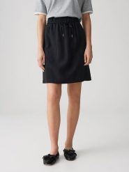 OPUS Spódnica "Rania" w kolorze czarnym rozmiar: 38. Czarne spódnice Opus, na co dzień, bez wzorów, z tkaniny, mini, proste. Za 174.95 zł.