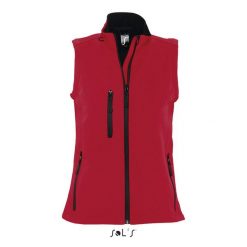Kamizelka softshell SM damska Sol's Rallye. Czerwone kurtki sportowe SOL'S, s, bez wzorów, z softshellu, bez kaptura. Za 229.00 zł.