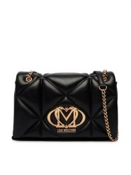 LOVE MOSCHINO Torebka JC4041PP0PLC0000 Czarny. Czarne torebki klasyczne Love Moschino, bez wzorów, bez dodatków. Za 1,029.00 zł.