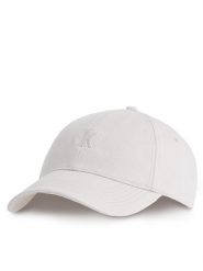 Calvin Klein Czapka z daszkiem Embroidered Monogram Cap LV04K5024G Biały. Białe czapki Calvin Klein, bez wzorów, z bawełny. Za 109.99 zł.