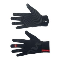 Rękawiczki rowerowe Northwave Active Contact. Czarne rękawiczki Northwave, bez wzorów, sportowe. Za 90.00 zł.