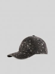 4F Czapka z daszkiem strapback damska - szara S/M (58cm). Szare czapki 4f, bez wzorów, z materiału. Za 69.99 zł.
