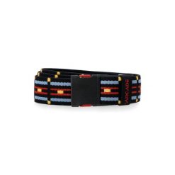 Pasek do spodni Arcade Keyah Slim - black/sky. Czarne spodnie sportowe ARCADE, bez wzorów, trekkingowe. Za 130.99 zł.