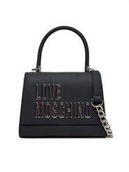 LOVE MOSCHINO Torebka JC4024PP1NKD000B Czarny. Czarne torebki klasyczne Love Moschino, bez wzorów, ze skóry, bez dodatków. Za 1,019.00 zł.