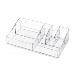 Compactor Organizer Na Kosmetyki - 8 Przegródek, Tworzywo Sztuczne, Przezroczysty. Sztuczne rzęsy Compactor. W wyprzedaży za 33.00 zł.