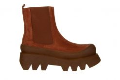 Botki Bayla-200 124 4173 A-116 Tan Suet 200010, Brązowy, Skóra naturalna - 40. Brązowe botki Bayla, bez wzorów, ze skóry, za kostkę, bez obcasa, na platformie, bez zapięcia. W wyprzedaży za 269.10 zł.