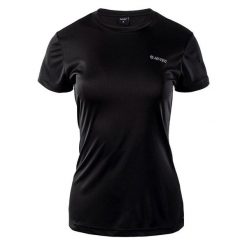 T-shirt Damski Lady Sibic. Czarne koszulki sportowe Hi-tec, bez wzorów, bez ramiączek. Za 53.99 zł.