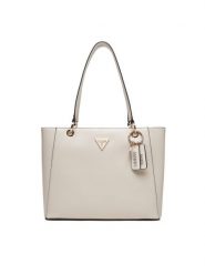 Guess Torebka Noelle II HWZG96 72250 Écru. Torebki klasyczne Guess, z aplikacjami, ze skóry, bez dodatków. Za 679.99 zł.