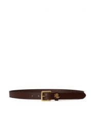 LAUREN RALPH LAUREN Pasek 412968763013 Brązowy. Brązowe paski Lauren Ralph Lauren, bez wzorów, ze skóry. Za 419.99 zł.
