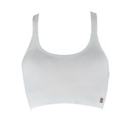 UT-001 BRA Sport - Biustonosz sportowy, Biały. Białe bielizna sportowa BARNETT, l, bez wzorów. Za 88.00 zł.