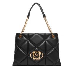 Torebka LOVE MOSCHINO. Czarne torebki klasyczne Love Moschino, bez wzorów, bez dodatków. Za 1,099.00 zł.
