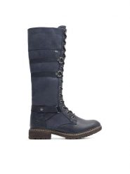 Rieker Kozaki 94732-14 Niebieski. Niebieskie kozaki Rieker, z syntetyku, bez obcasa, na słupku, bez zapięcia. Za 489.99 zł.