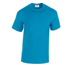 Koszulka Unisex Dla Dorosłych Antique Heavy T-shirt. Niebieskie t-shirty GILDAN, l, bez wzorów, bez kołnierzyka, bez ramiączek. Za 48.99 zł.