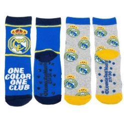 Real Madryt skarpetki antypoślizgowe zimowe 2-pack wielokolorowe. Skarpety REAL MADRID, bez wzorów. Za 59.00 zł.