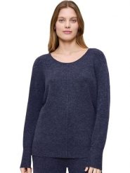 Triumph Sweter w kolorze granatowym rozmiar: 44. Niebieskie swetry Triumph, bez wzorów, bez ramiączek. Za 111.95 zł.
