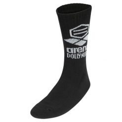 Skarpetki bawełniane wysokie Arena Dolly Noire. Czarne skarpety Arena, bez wzorów, z bawełny. Za 69.99 zł.