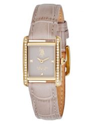 U.S. Polo Assn. Zegarek kwarcowy w kolorze złoto-szarobrązowym rozmiar: onesize. Brązowe, analogowe zegarki U.S. Polo Assn., ze stali. Za 304.99 zł.