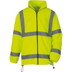 Bluza Polarowa Dla Dorosłych Unisex HiVis. Żółte bluzy YOKO, xl, bez wzorów, z polaru, bez kaptura. Za 234.99 zł.