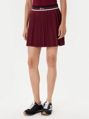 Guess Spódnica plisowana V5BD02 Z1152 Bordowy Regular Fit. Czerwone spódnice Guess, l, z aplikacjami, plisowane. Za 349.99 zł.
