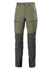 Helly Hansen Spodnie funkcyjne "Verglas Tur" - Regular fit - w kolorze oliwkowo-antracytowym rozmiar: M. Brązowe spodnie dresowe Helly Hansen, m, bez wzorów, z podwyższonym stanem, outdoorowe. Za 367.22 zł.