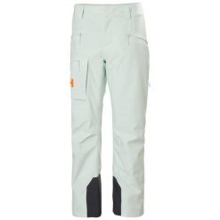 Spodnie narciarskie dla kobiet Helly Hansen Powderqueen. Zielone spodnie narciarskie Helly Hansen, bez wzorów, narciarskie. Za 794.25 zł.