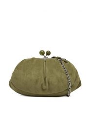 Weekend Max Mara Torebka 2525516164650 Khaki. Brązowe torebki klasyczne Weekend Max Mara, bez wzorów, ze skóry, bez dodatków. Za 1,239.00 zł.