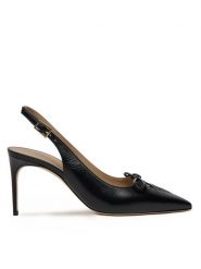 MALONE SOULIERS Sandały Trudie 70-2 Czarny. Czarne sandały MALONE SOULIERS, bez wzorów, ze skóry, bez obcasa, na szpilce, bez zapięcia. Za 2,339.00 zł.
