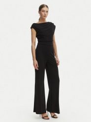 Rinascimento Kombinezon CFC0020254002 Czarny Regular Fit. Czarne sukienki Rinascimento, xs, bez wzorów, z syntetyku, bez kołnierzyka, bez ramiączek. Za 749.99 zł.