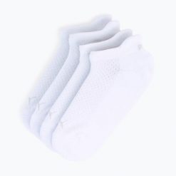 Skarpety damskie PUMA Cushioned Sneaker 2 pary. Białe skarpety Puma, bez wzorów, z bawełny. Za 39.99 zł.