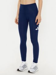 Adidas Legginsy Essentials Big Logo JH1184 Granatowy Slim Fit. Niebieskie legginsy Adidas, m, bez wzorów, z bawełny. Za 99.99 zł.