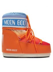 Moon Boot Śniegowce 80D1409520 Pomarańczowy. Brązowe trapery i śniegowce Moon Boot, ze skóry. Za 859.99 zł.